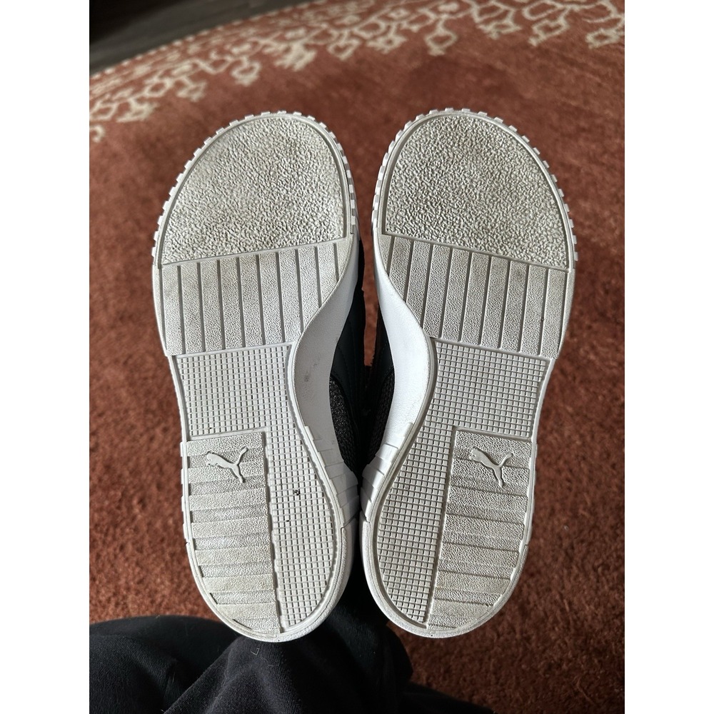 Puma Cali Suede Gray Lace Up Womens Sneakers Shoes Casual 8 - Picture 8 of 9